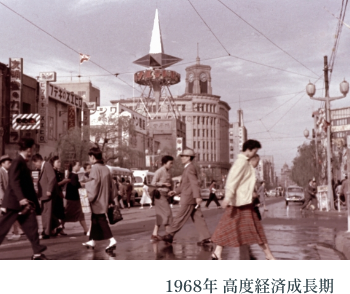 1968年 高度経済成長期