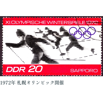 1972年 札幌オリンピック開催